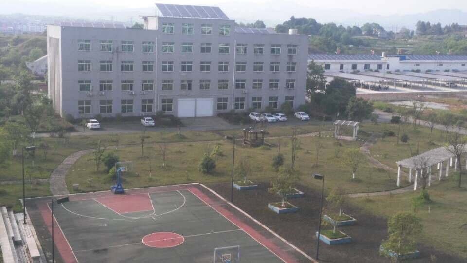 Aerial view of the Pingxiang campus