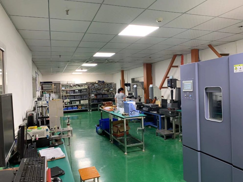 QA laboratory with environmental chamber